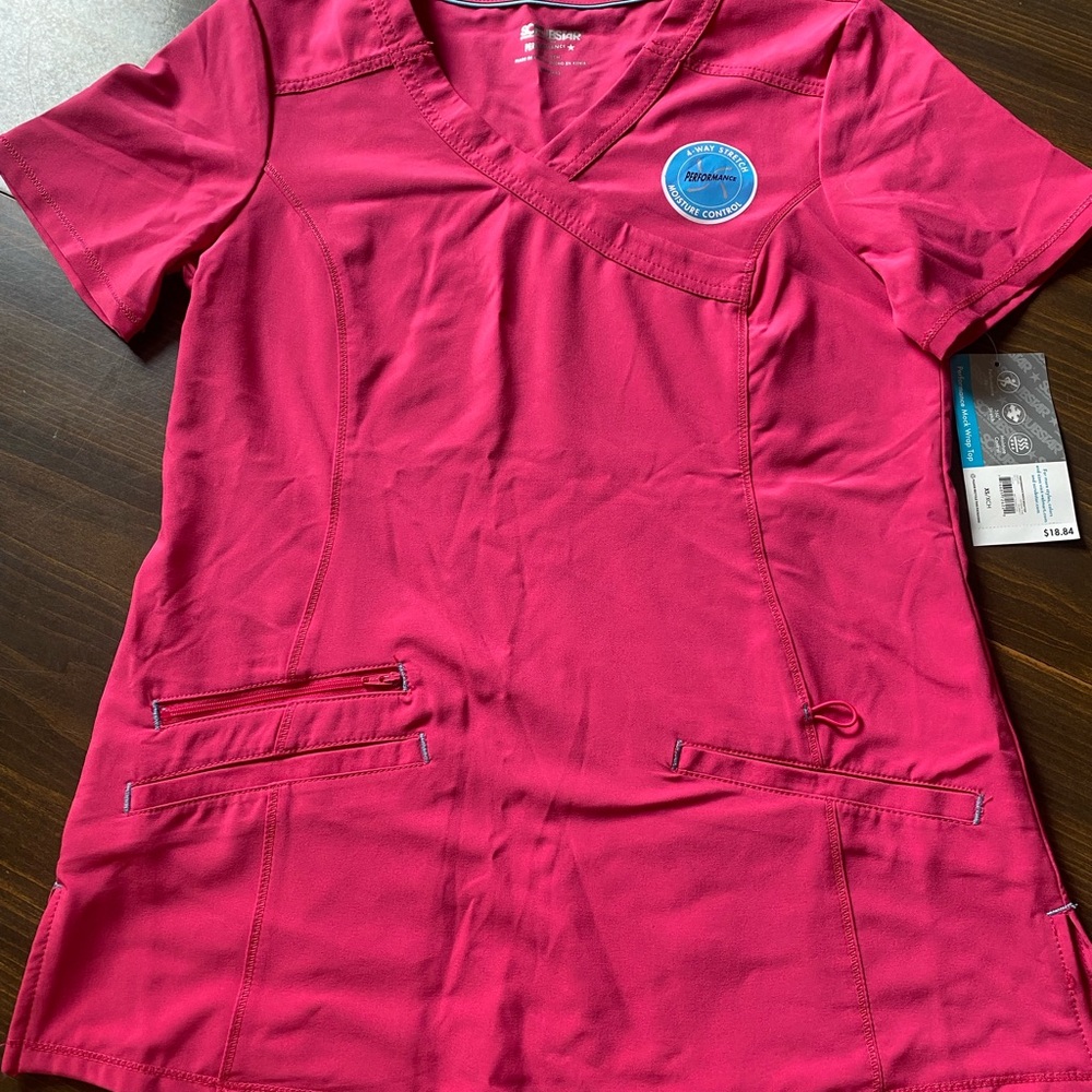 Pink Scrub Top